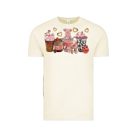 Vintage Arctic pigs coffee cups Vintage Tee - texasbilliewilder