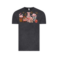 Vintage Black pigs coffee cups Vintage Tee - texasbilliewilder