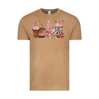 Vintage Camel pigs coffee cups Vintage Tee - texasbilliewilder