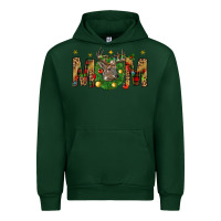 Forest Green Western Mom With Reindeer Urban Hoodie - BundleAndBundleShop