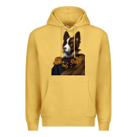 Antique Gold Pet Portraits, Custom Pet Portraits, Renaissance Pet Portraits, Premium Hoodie - RanaPortraitStore