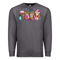 Charcoal Heather hair hustler coffee Premium Sweatshirt - Jasminsmagicworld