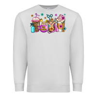 Dove Grey hair hustler coffee Premium Sweatshirt - Jasminsmagicworld
