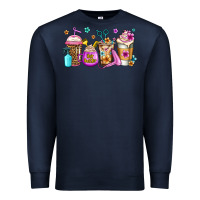 Navy hair hustler coffee Premium Sweatshirt - Jasminsmagicworld