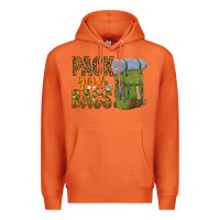 Carrot pack your bags Premium Hoodie - NancyCooperArtShop