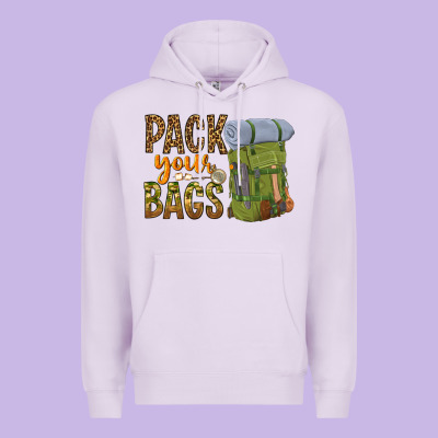 Pack Your Bags Premium Hoodie Designed By Nancycooperartshop