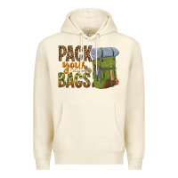 Sandshell pack your bags Premium Hoodie - NancyCooperArtShop