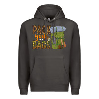 Smoke pack your bags Premium Hoodie - NancyCooperArtShop