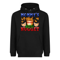 Black mommy's little nugget Heavyweight Hoodie - AdoDesignShop