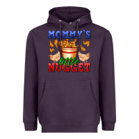 Plum mommy's little nugget Heavyweight Hoodie - AdoDesignShop