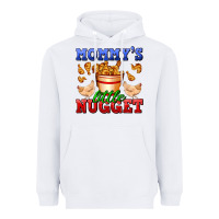 White mommy's little nugget Heavyweight Hoodie - AdoDesignShop
