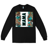 Black western mama Long Sleeve Tee - Zillion Design Studio