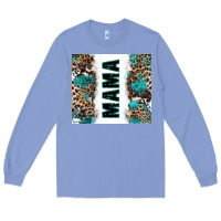 Colony Blue western mama Long Sleeve Tee - Zillion Design Studio