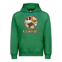 Emerald Western Stay Wild Cowgirl Urban Hoodie - BundleAndBundleShop