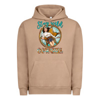 Pigment Burro Western Stay Wild Cowgirl Urban Hoodie - BundleAndBundleShop