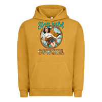 Pigment Peanut Butter Western Stay Wild Cowgirl Urban Hoodie - BundleAndBundleShop
