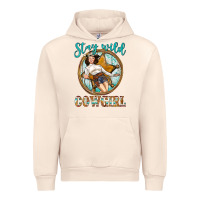 Sandshell Western Stay Wild Cowgirl Urban Hoodie - BundleAndBundleShop