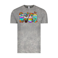 Cloud Rock rainbow coffee cups Vintage Tee - texasbilliewilder