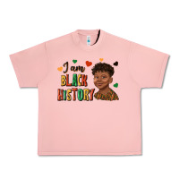Salmon i am black history afro black boy child juneteenth Urban Heavy Tee - texasbilliewilder