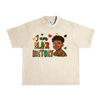 Sandshell i am black history afro black boy child juneteenth Urban Heavy Tee - texasbilliewilder