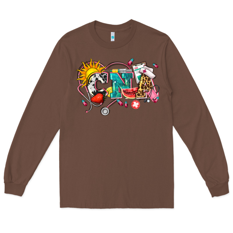 Summer Cna Long Sleeve Tee by Zillion Design Studio | Teevron