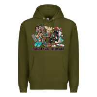 Army Green pca patient care assistant western Premium Hoodie - NancyCooperArtShop