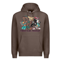 Coffee pca patient care assistant western Premium Hoodie - NancyCooperArtShop