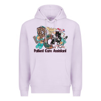 Lilac pca patient care assistant western Premium Hoodie - NancyCooperArtShop