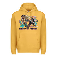 Mustard pca patient care assistant western Premium Hoodie - NancyCooperArtShop