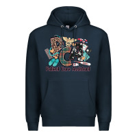 Navy pca patient care assistant western Premium Hoodie - NancyCooperArtShop