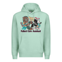 Seafoam pca patient care assistant western Premium Hoodie - NancyCooperArtShop