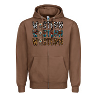 Chestnut western western western Zipper Hoodie - CowhideDigitalArt