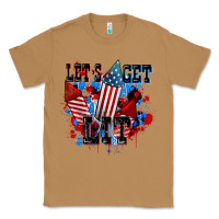 Toasted Coconut Let's get lit 4th of july Classic Tee - CowGirlArtShop