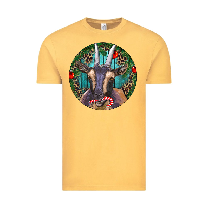 Dark Goat Christmas Vintage Tee by RanaPortraitStore | Teevron