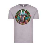 Vintage Zinc Dark Goat Christmas Vintage Tee - RanaPortraitStore