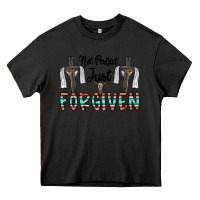 Asphalt no perfect just forgiven Heavy Core Tee - CowhideDigitalArt