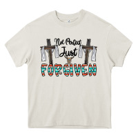 Cream no perfect just forgiven Heavy Core Tee - CowhideDigitalArt