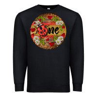 Black ladybug one ornament Premium Sweatshirt - BarkalooDesign
