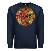 Navy ladybug one ornament Premium Sweatshirt - BarkalooDesign