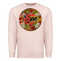 Pale Pink ladybug one ornament Premium Sweatshirt - BarkalooDesign