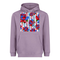 Lavender patriotic roses Heavyweight Hoodie - BundleAndBundleShop