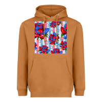 Meerkat patriotic roses Heavyweight Hoodie - BundleAndBundleShop