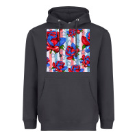 Smoke patriotic roses Heavyweight Hoodie - BundleAndBundleShop