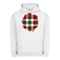 Pigment Lunar Rock Christmas Tartan Patch Urban Hoodie - BundleAndBundleShop
