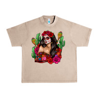 French Oak mexico girl Urban Heavy Tee - Zillion Design Studio