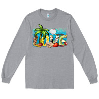 Heather Grey love summer teacher Long Sleeve Tee - Zillion Design Studio