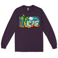 Plum love summer teacher Long Sleeve Tee - Zillion Design Studio