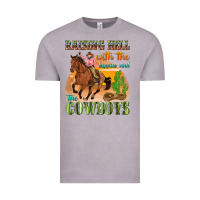 Vintage Zinc raising hell with the hippies and the cowboys Vintage Tee - texasbilliewilder