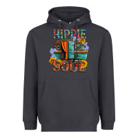 Smoke hippie soul with caravan and flowers Heavyweight Hoodie - Artiststas