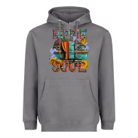 Storm hippie soul with caravan and flowers Heavyweight Hoodie - Artiststas